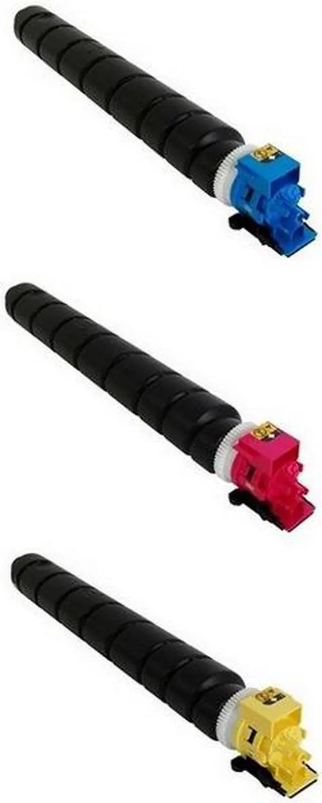 Alt view image 2 of 7 - SuppliesMAX Compatible Replacement for Kyocera Mita TASKalfa 3552ci/3553ci/4052ci/4053ci Toner Cartridge Combo Pack (C/M/Y) (1T02RMCCMY)