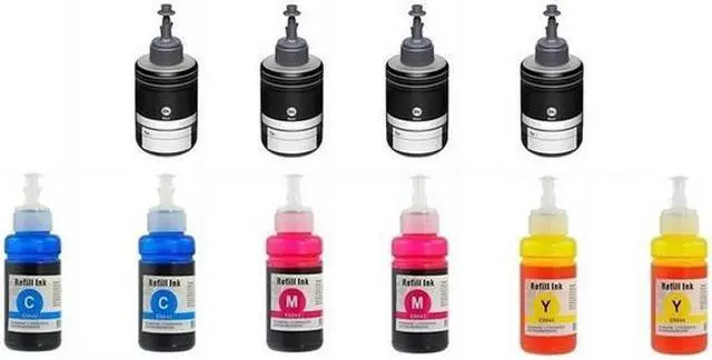 Alt view image 2 of 7 - SuppliesMAX Compatible Replacement for Expression ET-3600/ET-4550/ET-16500/L1455/L605/L655/M100/M105/M200 Dye Ink Bottle Combo Pack (4-BK/2-C/M/Y) (NO. 664/NO. 774) (T774D-4B2CS)
