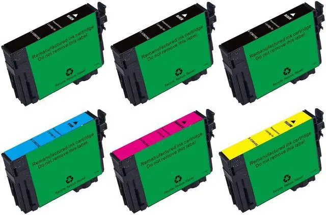 Alt view image 2 of 7 - SuppliesMAX Remanufactured Replacement for Expression Home XP-5100/WorkForce WF-2860 High Yield Inkjet Combo Pack (BK/C/M/Y) (NO. 202XL) (T202XL-BCS)