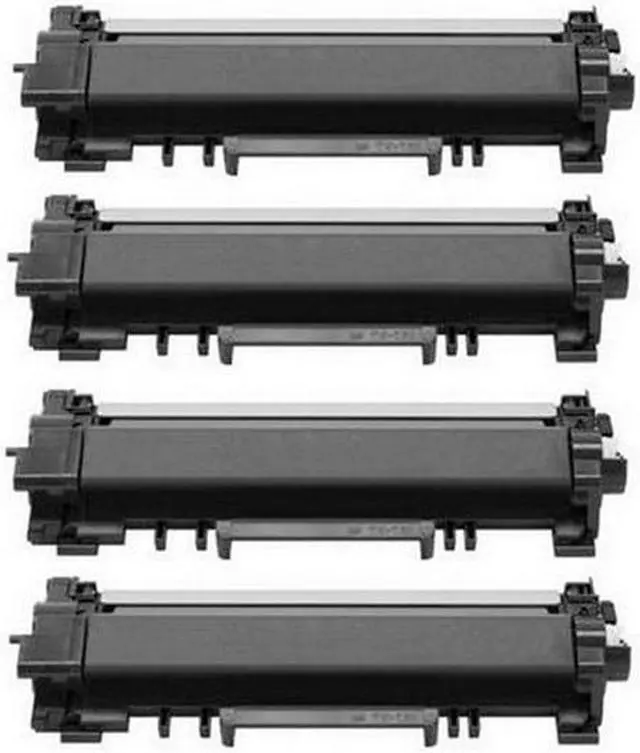 Alt view image 2 of 7 - SuppliesMAX Compatible Replacement for Brother DCP-L2510/DCP-L2550/HL-L2310/HL-L2350/HL-L2370/HL-L2395/MFC-L2710/MFC-L2730/MFC-L2750DW Jumbo Toner Cartridge (4/PK-6000 Page Yield) (TN-760J_4PK)
