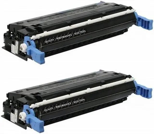 Alt view image 2 of 7 - SuppliesMAX Compatible Replacement for HP Color Laser Jet 4700/4700DN/4700DTN/4700N/4700PH Black Toner Cartridge (2/PK-11000 Page Yield) (NO. 643A) (Q5950AD)