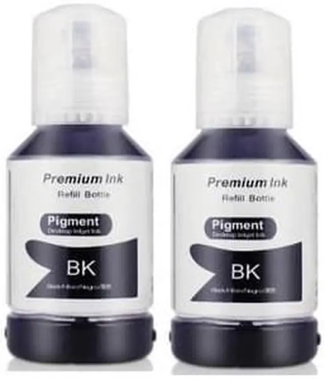 Alt view image 2 of 7 - SuppliesMAX Compatible Replacement for Expression EcoTank ET-7700/ET-7750 Black Pigment Refill Ink Bottle (2/PK-8000 Page Yield) (NO. 512) (T512020-S_2PK-US)