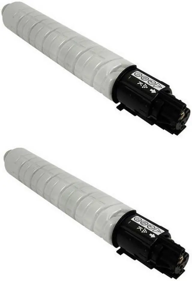 Alt view image 2 of 7 - SuppliesMAX Compatible Replacement for Gestetner Corp MP-C306/MP-C306ZSPF/MP-C307/MP-C307SPF/MP-C406/MP-C406ZSPF Series Black Toner Cartridge (2/PK-17000 Page Yield) (TYPE MP-C406) (842091_2PK)