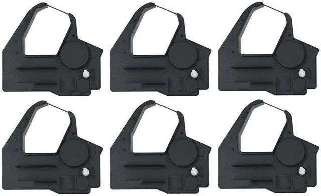 Alt view image 2 of 7 - SuppliesMAX Compatible Replacement for NCR SPCM/SDM-6600 Black Printer Ribbons (6/PK) (484-0098230)