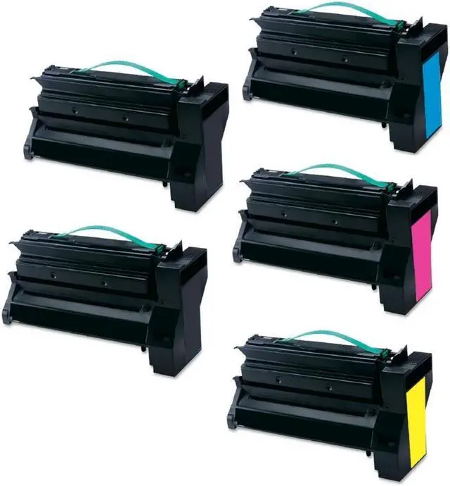 Alt view image 2 of 7 - SuppliesMAX Compatible Replacement for Lexmark C770DN/C770DTN/C770N/C772DN/C772DTN/C772N/X772E-MFP Extra High Yield Toner Cartridge Combo Pack (2-BK/1-C/M/Y) (C7700J2B1CMY)