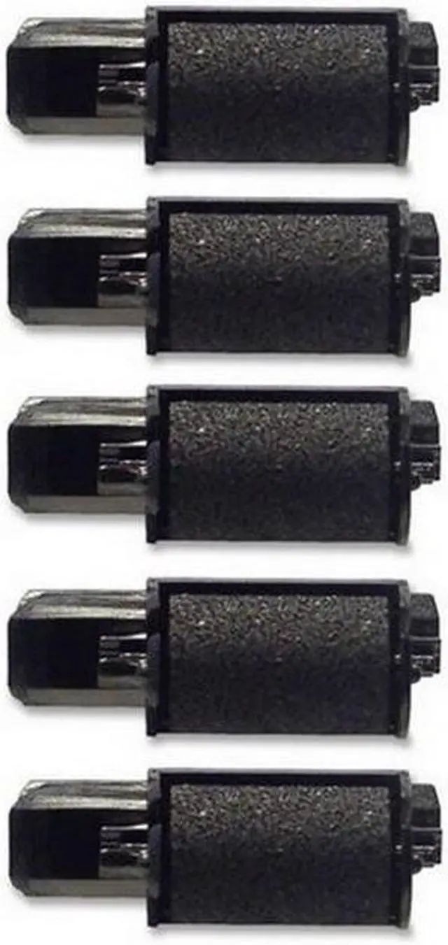 Alt view image 2 of 7 - SuppliesMAX Compatible Replacement for Seiko M31/M42/M42-III/M45 Black Ink Rollers (5/PK) (IR-40B)
