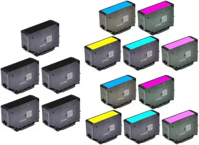 Alt view image 2 of 7 - SuppliesMAX Replacement for Expression Photo XP-8500/XP-8505/XP-8600/XP-8605/XP-8606/XP-15000 High Yield Inkjet Combo Pack (5-BK/2-C/M/Y/LC/LM) (NO. 312XL) (T312XL120-5B2CS)