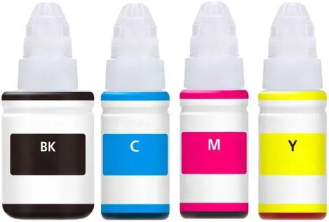 Alt view image 2 of 7 - SuppliesMAX Compatible Replacement for Canon PIXMA G1200/G1501/G1510/G2200/G3200/G3510/G4200/G4210/G4510 Refill Ink Bottle Combo Pack (BK/C/M/Y) (140 ML) (GI-290MP)
