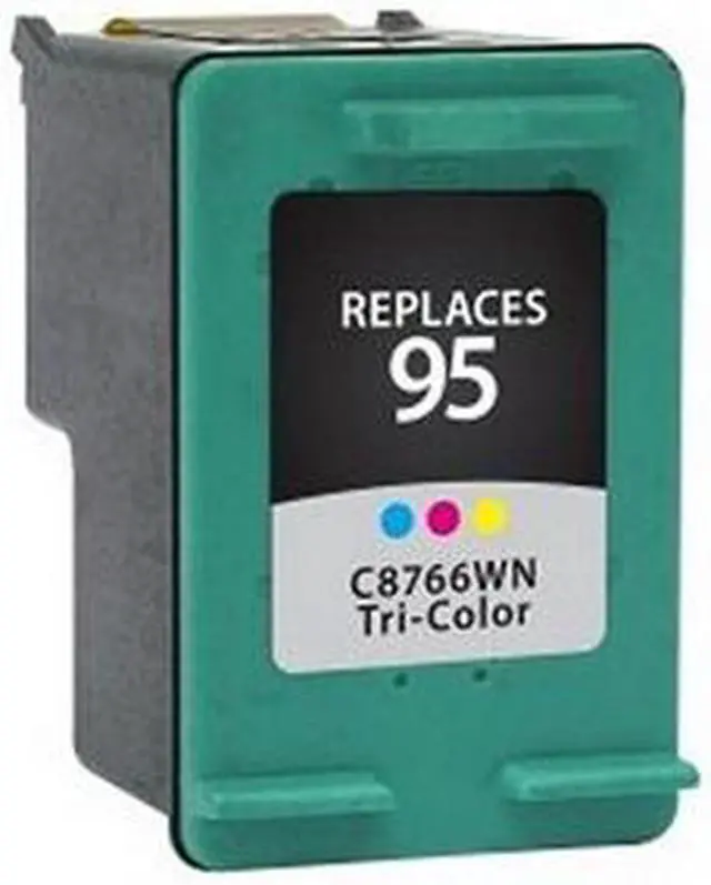 Alt view image 2 of 7 - SuppliesMAX Replacement for Elite Image 75249 Tri-Color Inkjet (330 Page Yield) - Equivalent to HP C8766WN / HP NO. 95