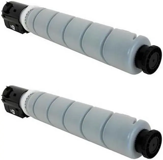 Alt view image 2 of 7 - SuppliesMAX Compatible Replacement for Canon imageRUNNER ADVANCE C250iF/C255iF/C256i/C350iF/C355iF/C356i Black Toner Cartridge (2/PK-19000 Page Yield) (GPR-51BK) (8516B003_2PK)