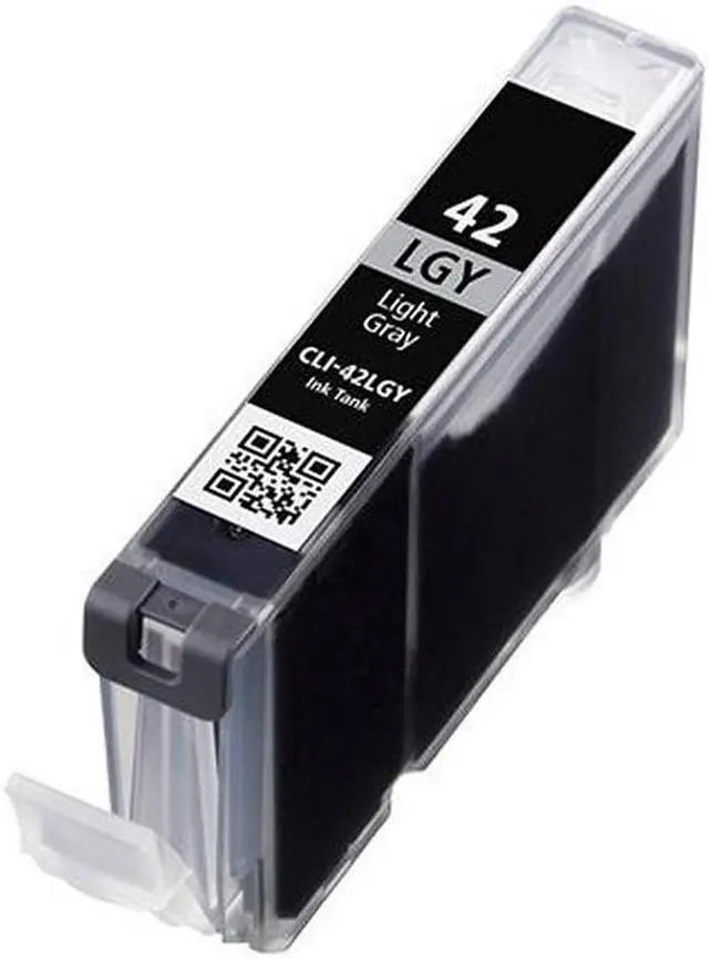 Alt view image 2 of 7 - SuppliesMAX Compatible Replacement for Canon PIXMA PRO 100/PIXMA PRO 100S Series Light Gray Inkjet (CLI-42LGY) (6391B002)