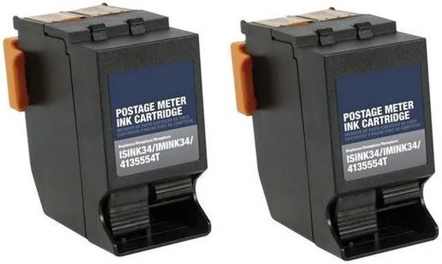 Alt view image 2 of 7 - SuppliesMAX Remanufactured Replacement for Hasler IH-600AF/IH-600HF/IH-700/IH-750/IM-330/IM-350/ IM-420/IM-440/IM-460/IM-480/IM-750 Red Postage Meter Inkjet (2/PK-8500 Page Yield) (4135557W_2PK)