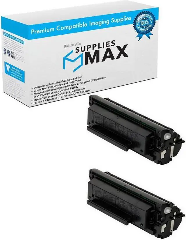 Main image of SuppliesMAX Compatible Replacement for Panasonic UF-6200 Toner Cartridge (2/PK-9000 Page Yield) (UG-5580_2PK)