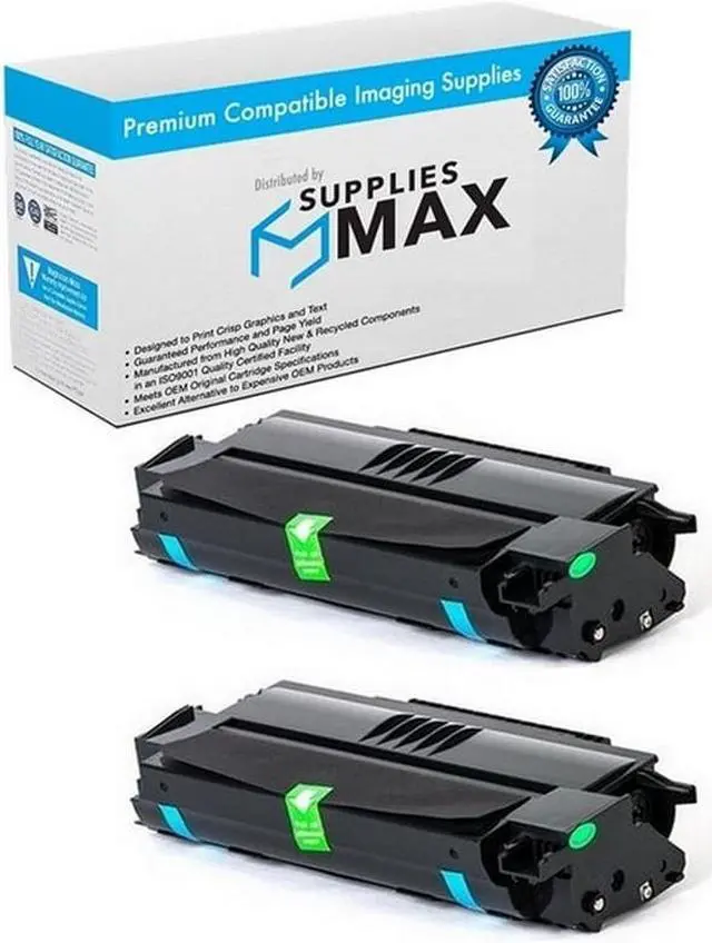 Main image of SuppliesMAX Compatible Replacement for Okidata MB-260-MFP/MB-280-MFP/MB-290-MFP Series Toner Cartridge (2/PK-5500 Page Yield) (56123402_2PK)