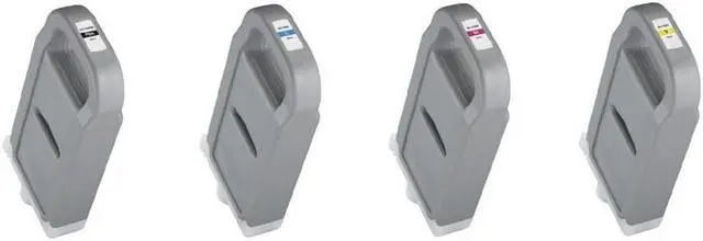 Alt view image 2 of 7 - SuppliesMAX Compatible Replacement for Canon ImagePROGRAF PRO 2000/2100/4000/4100/6000/6100 High Yield Inkjet Combo Pack (PBK/C/M/Y) (PFI-1700MP)
