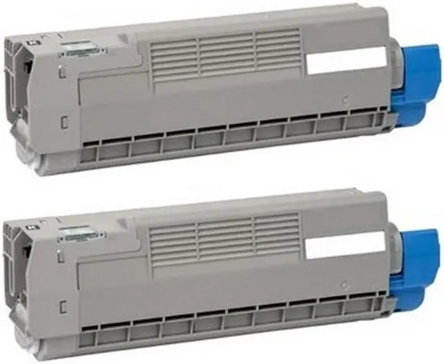 Alt view image 2 of 7 - SuppliesMAX Compatible Replacement for Okidata C612DN/C612N Series Black Toner Cartridge (2/PK-8000 Page Yield) (46507504_2PK)
