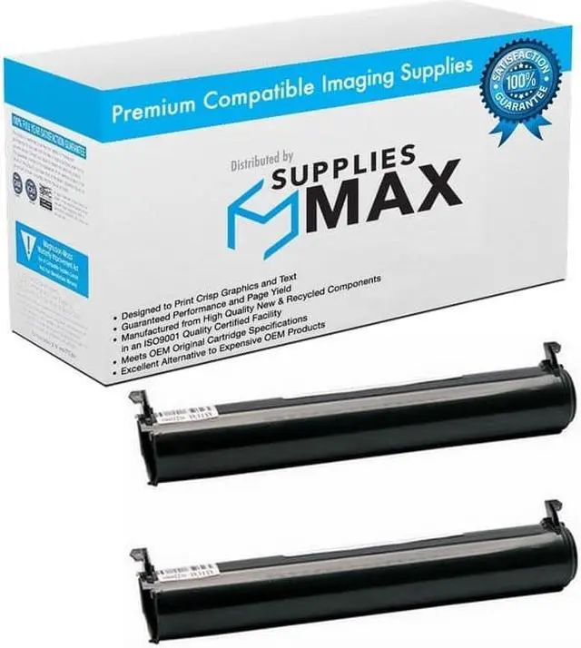 Main image of SuppliesMAX Compatible Replacement for Panasonic KX-FL501/KX-FL502/KX-FL503CN/KX-FLB750/KX-FLB755/KX-FLB758/KX-FLM751/KX-FLM755 Toner Cartridge (2/PK-2000 Page Yield) (KX-FA79)
