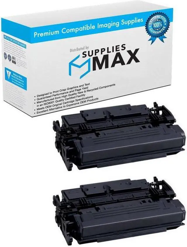 Main image of SuppliesMAX Compatible Replacement for Canon imageCLASS LBP-312/MF-522/MF-525 Series Black Toner Cartridge (2/PK-10000 Page Yield) (0452C001_2PK)