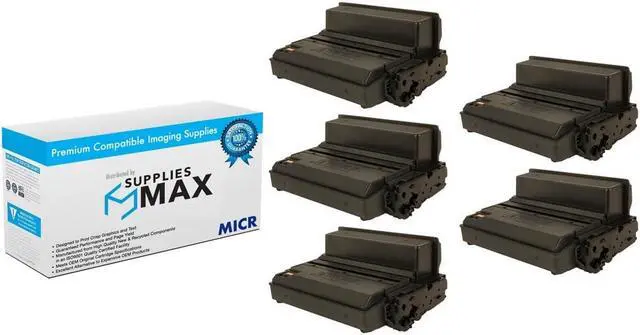 Main image of SuppliesMAX Compatible MICR Replacement for Phaser 3320DNI/3320V-DNI Series Toner Cartridge (5/PK-5000 Page Yield) (106R02305_5PK)