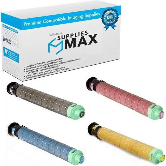 Main image of Compatible Lanier SP-C840DN/SP-C842DN Series Toner Cartridge Combo Pack (BK/C/M/Y) (TYPE SP-C840A) (C840-4PK)
