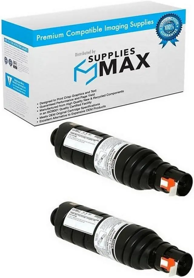 Main image of SuppliesMAX Compatible Replacement for Toshiba e-STUDIO 353/e-STUDIO 453 Toner Cartridge (2/PK-21000 Page Yield) (T-4520_2PK)