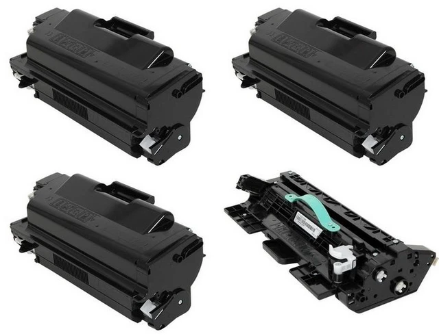 Alt view image 2 of 7 - SuppliesMAX Compatible Replacement for Samsung ML-4512ND/ML-5012ND/ML-5017ND Combo Pack (1-Drum Unit/3-Extra High Yield Toners) (MLT-R307_1PK/MLT-D307E_3PK)