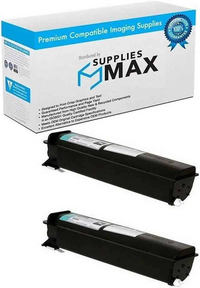 Main image of SuppliesMAX Compatible Replacement for Toshiba e-STUDIO 202L/e-STUDIO 232/e-STUDIO 282 Toner Cartridge (2/PK-23000 Page Yield) (T-2340_2PK)