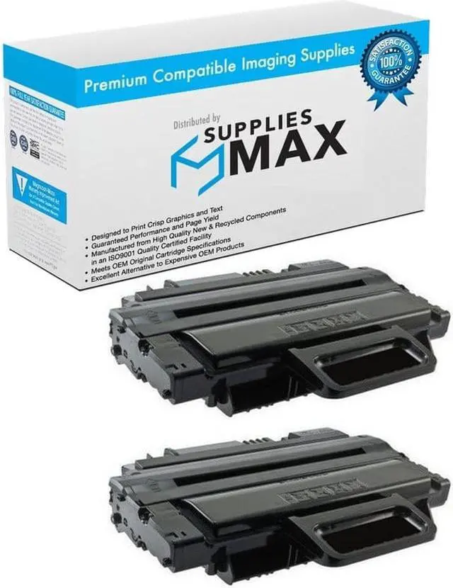 Main image of SuppliesMAX Compatible Replacement for Samsung ML-2855ND/SCX-4824FN/SCX-4825FN/SCX-4826FN/SCX-4828FN High Yield Toner Cartridge (2/PK-5000 Page Yield) (MLT-P209B)