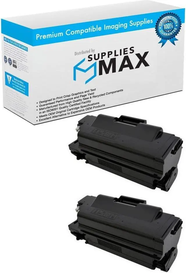 Main image of SuppliesMAX Compatible Replacement for Samsung ML-4510/ML-4512ND/ML-5010ND/ML-5012ND/ML-5015ND/ML-5017ND Series Ultra High Yield Toner Cartridge (2/PK-30000 Page Yield) (MLT-P307UB)