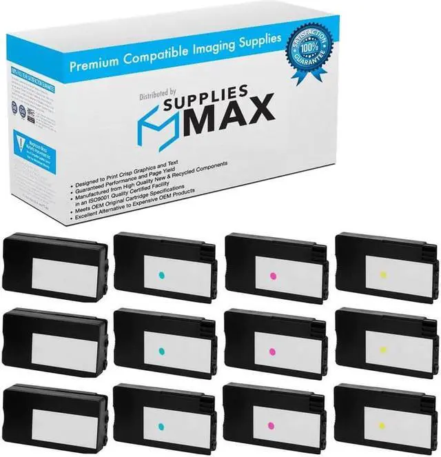 Main image of SuppliesMAX Remanufactured Replacement for HP DesignJet T120/T125/T130/T520/T525/T530 Series Inkjet Combo Pack (3-BK/3-C/M/Y) (NO. 711) (CZ133A_3PK_P2V32A_3PKMP)