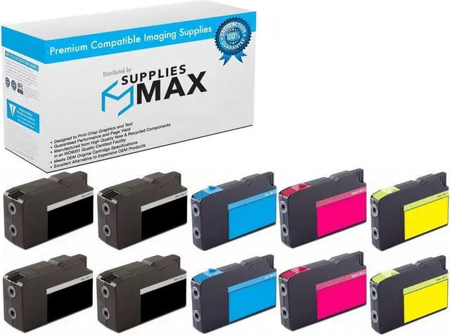 Main image of SuppliesMAX Compatible Replacement for Lexmark OfficeEdge Pro 4000/Pro 4000C/Pro 5500/ Pro 5500T High Yield Inkjet Combo Pack (4-BK/2-C/M/Y) (NO. 200XL) (14L0174_4PK/14L0269_2PKMP)