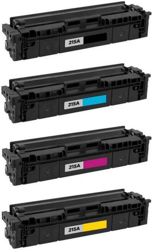 Alt view image 2 of 7 - SuppliesMAX Compatible Replacement for HP Color Laser Jet Pro M155A/M155NW/M182N/M182NW/M183FW Toner Cartridge Combo Pack (BK/C/M/Y) (NO. 215A) (W231MP)