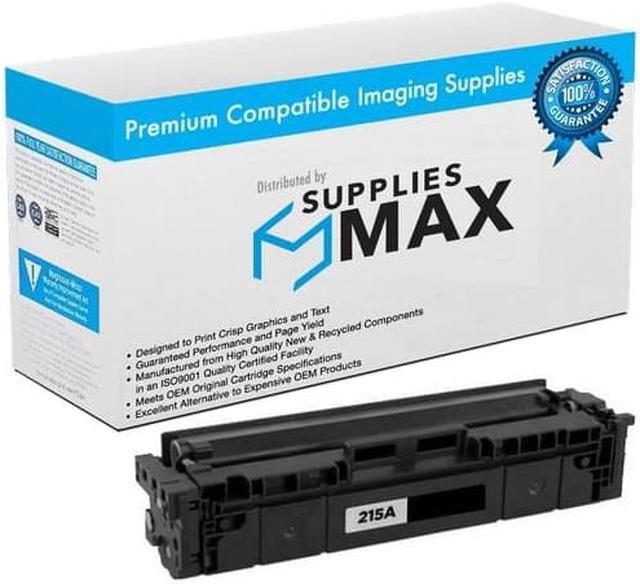 SuppliesMAX Compatible Replacement for HP Color LaserJet Pro M182N/M182NW/ M183FW Black Toner Cartridge (1050 Page Yield) (NO. 215A) (W2410AC) 