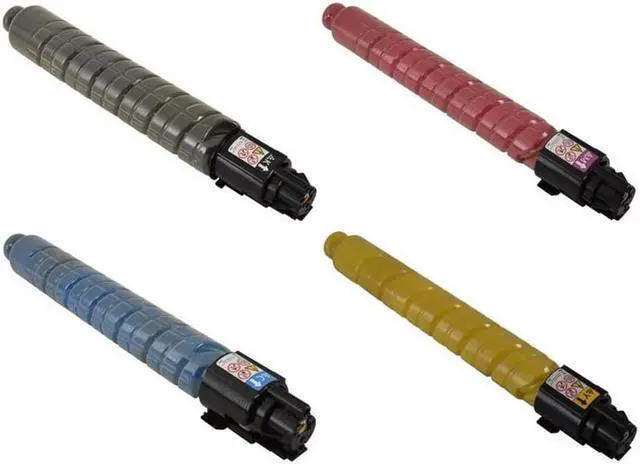 Alt view image 2 of 7 - SuppliesMAX Compatible Replacement for Savin IM-C300/IM-300F/IM-C400F/IM-C400SRF Toner Cartridge Combo Pack (BK/C/M/Y) (TYPE IM-C300) (84237MP)