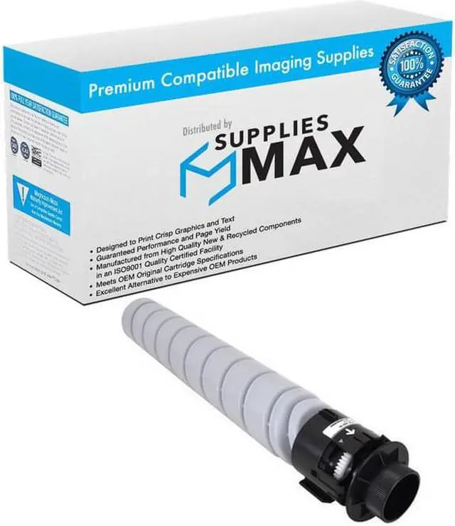 Main image of SuppliesMAX Compatible Replacement for Ricoh IM-C3000/IM-C3500 Black Toner Cartridge (31000 Page Yield) (TYPE IM-C3500) (842255)