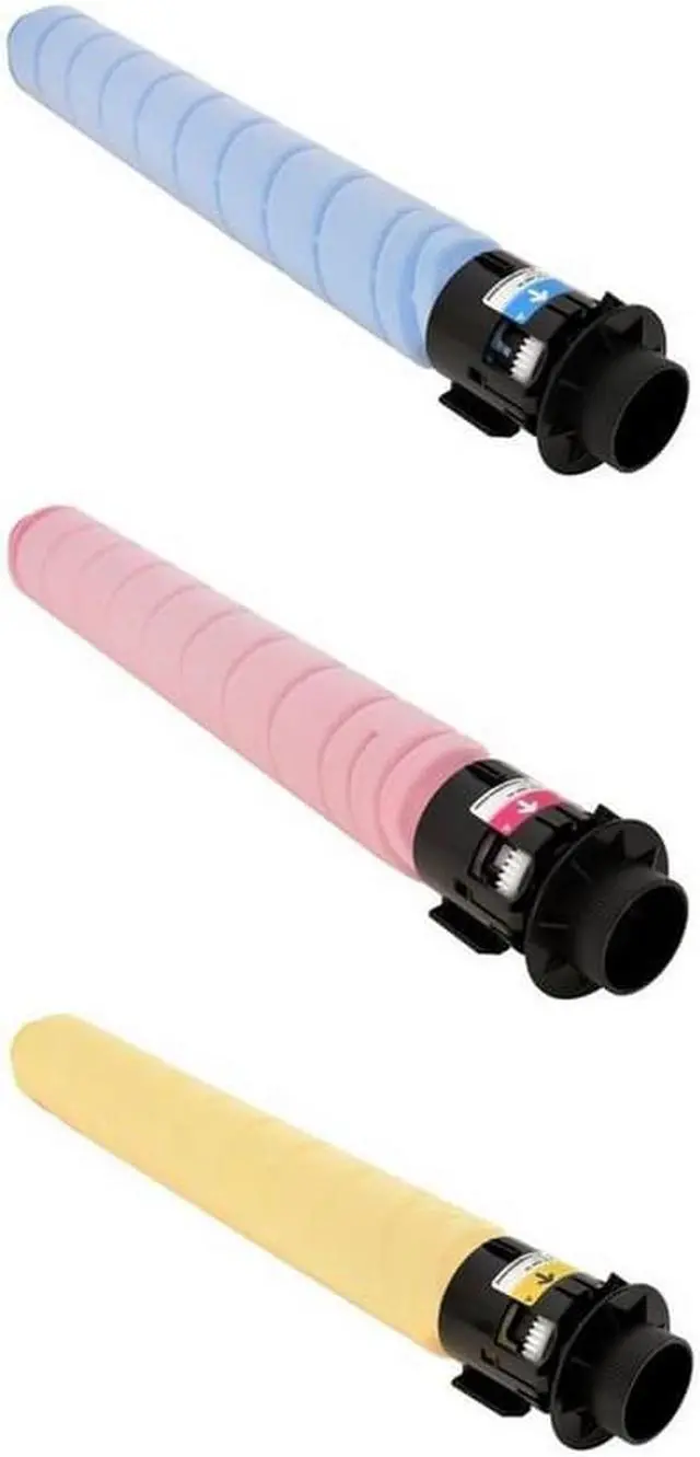 Alt view image 2 of 7 - SuppliesMAX Compatible Replacement for Savin IM-C4500/IM-C5500/IM-C5500A/IM-C6000 Toner Cartridge Combo Pack (C/M/Y) (TYPE IM-C6000) (84227CMY)