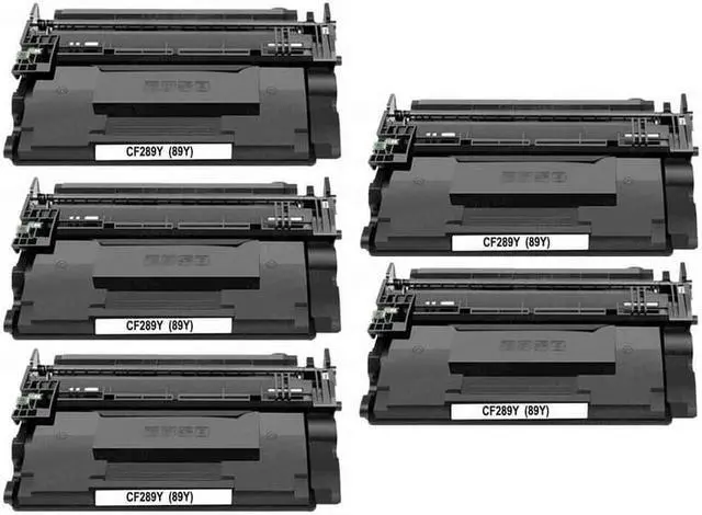 Alt view image 2 of 7 - SuppliesMAX Compatible MICR Replacement for LaserJet Enterprise M507DN/M507N/M507X/M528DN/M528F Extra High Yield Toner Cartridge (5/PK-20000 Page Yield) (NO. 89Y) (CF289Y_5PK)