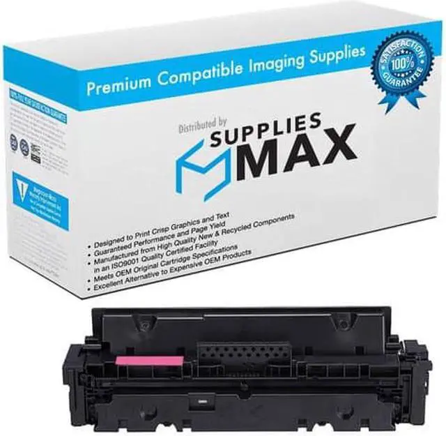 Main image of SuppliesMAX Compatible Replacement for HP Color Laser Jet Enterprise M455/M480/PRO M454/PRO M479 Series Magenta Toner Cartridge (2100 Page Yield) (NO. 414A) (W2023A)