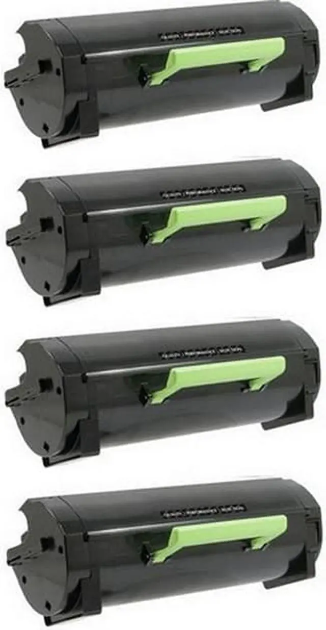 Alt view image 2 of 7 - SuppliesMAX Compatible MICR Replacement for Lexmark MS-321/MS-421/MS-521/MS-621/MS-622/MX-321/MX-421/MX-521/MX-522/MX-622 Series High Yield Toner Cartridge (4/PK-15000 Page Yield) (56F2H00_4PK)