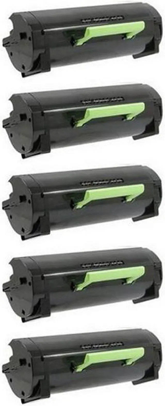 Alt view image 2 of 7 - SuppliesMAX Compatible Replacement for Lexmark MS-321/MS-421/MS-521/MS-621/MS-622/MX-321/MX-421/MX-521/MX-522/MX-622 Series GSA High Yield Toner Cartridge (5/PK-15000 Page Yield) (56F0H0G_5PK)