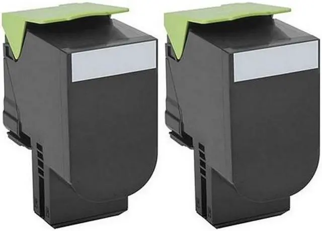 Alt view image 2 of 7 - SuppliesMAX Compatible Replacement for Lexmark C2325/C2425/C2535/MC-2325/MC-2425/MC-2535/MC-2640 Series Black High Yield Toner Cartridge (2/PK-3000 Page Yield) (C231HK0_2PK)