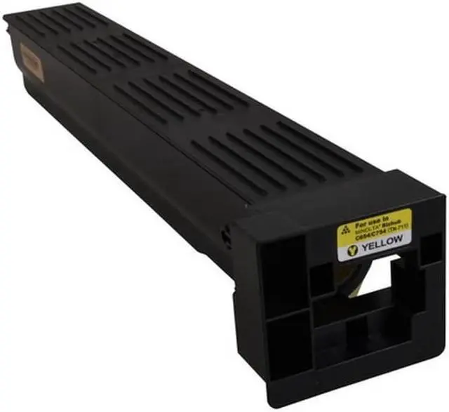 Alt view image 2 of 7 - SuppliesMAX Compatible Replacement for Konica Minolta bizhub C654/C654e/C754/C754e Yellow Toner Cartridge (31500 Page Yield) (TN-711Y) (A3VU250)