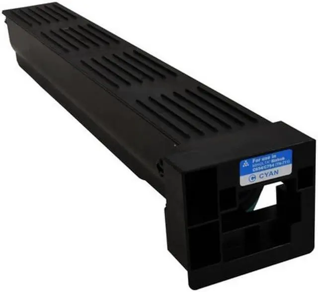 Alt view image 2 of 7 - SuppliesMAX Compatible Replacement for Konica Minolta bizhub C654/C654e/C754/C754e Cyan Toner Cartridge (31500 Page Yield) (TN-711C) (A3VU450)