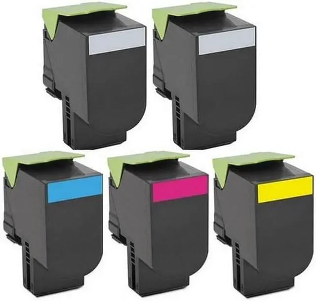 Alt view image 2 of 7 - SuppliesMAX Compatible Replacement for Lexmark CS-720DE/CS-720DTE/CS-725DE/CS-725DTE/CX-725DE/CS-725DHE/CS-725DTHE High Yield Toner Cartridge Combo Pack (2-BK/1-C/M/Y) (74C102B1CMY)