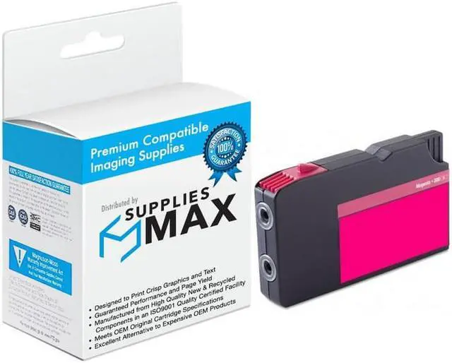 Main image of SuppliesMAX Compatible Replacement for Lexmark OfficeEdge Pro 4000/Pro 4000C/Pro 5500/ Pro 5500T Magenta High Yield Inkjet (1600 Page Yield) (NO. 200XL) (14L0176)