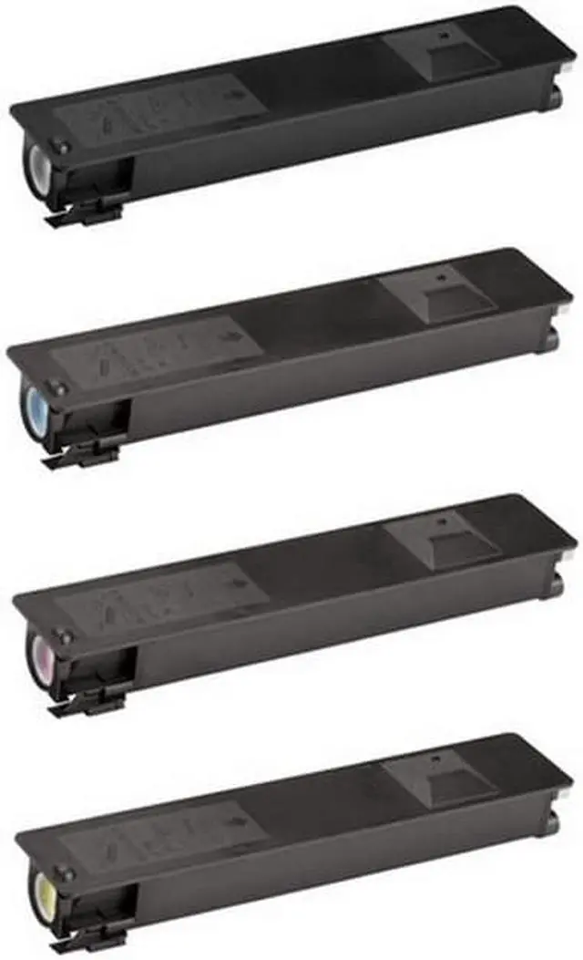 Alt view image 2 of 7 - SuppliesMAX Compatible Replacement for Toshiba e-STUDIO 2555C/3055C/3555C/4555C/5055C Toner Cartridge Combo Pack (BK/C/M/Y) (T-FC50EBCMY)