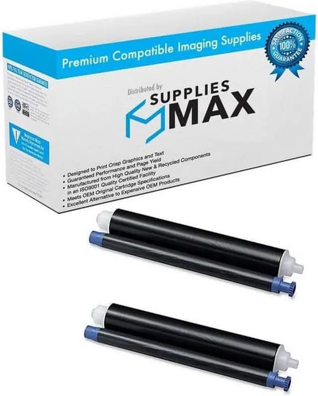 Main image of SuppliesMAX Compatible Replacement for Innovera IVRKX94 Fax Image Film (2/PK-400 Page Yield) - Replacement to Panasonic KX-FA94