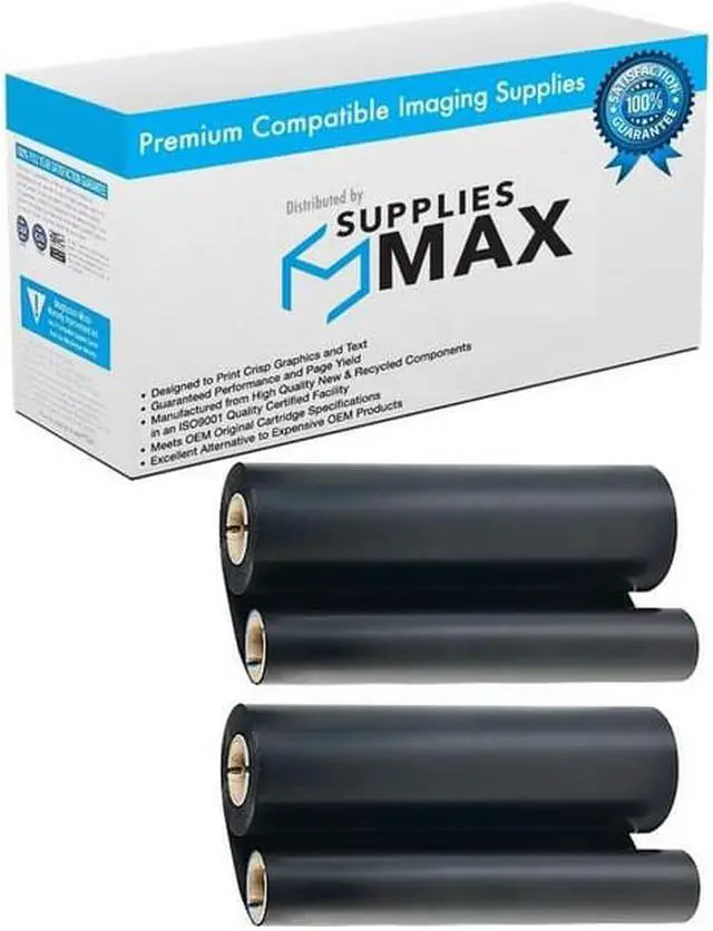Main image of SuppliesMAX Compatible Replacement for Panasonic KX-F1000/F1020/F1050/F1100/F1150/F1200 Fax Imaging Film (2/PK-650 Page Yield) (KX-FA133)