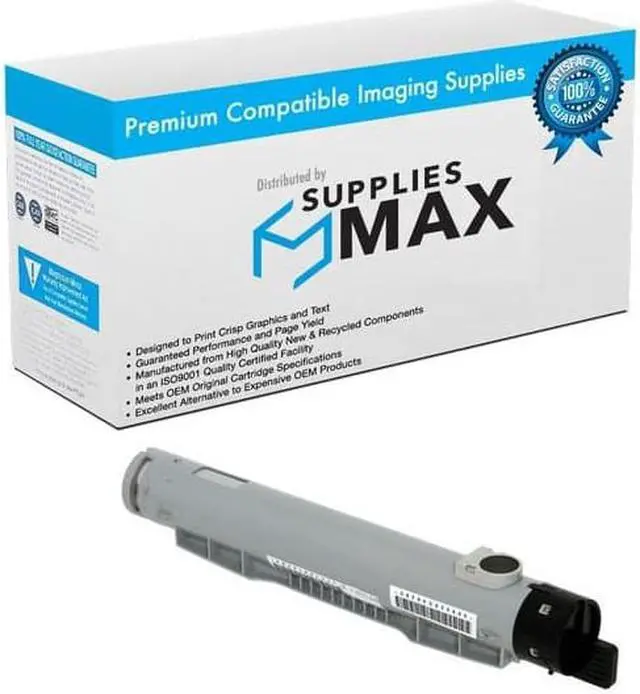 Main image of SuppliesMAX Replacement for Phaser 6250B/6250DP/6250DT/6250DX/6250N Black High Yield Toner Cartridge (8000 Page Yield) (106R00675)