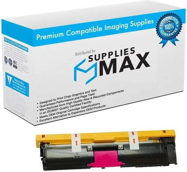 Main image of SuppliesMAX Compatible Replacement for Konica Minolta Magicolor 2400/2430/2450/2480/2490/2500/2530/2550/2590 Magenta High Yield Toner Cartridge (4500 Page Yield) (1710587-006)
